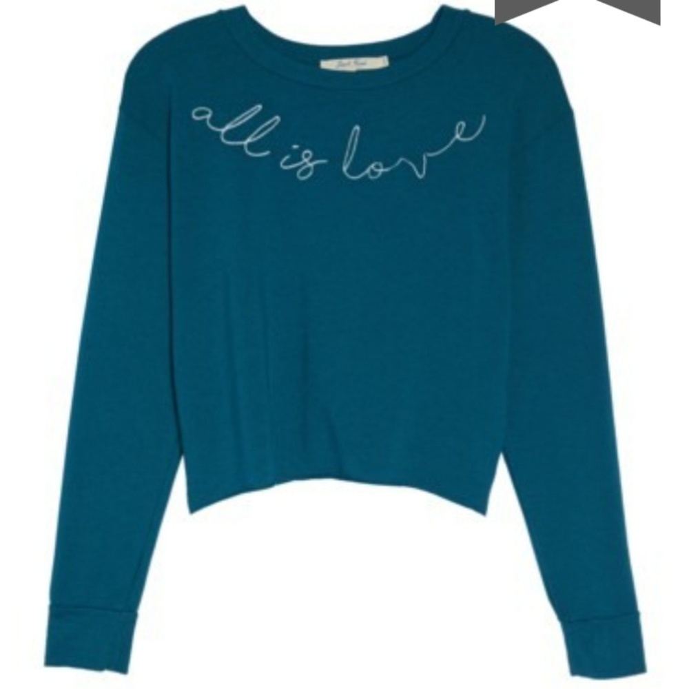 Junk Food All is Love Sweatshirt